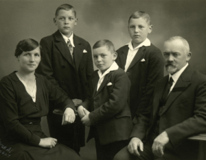 La famille Kaiser en 1932