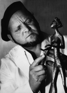 Joseph Kaiser dans son atelier